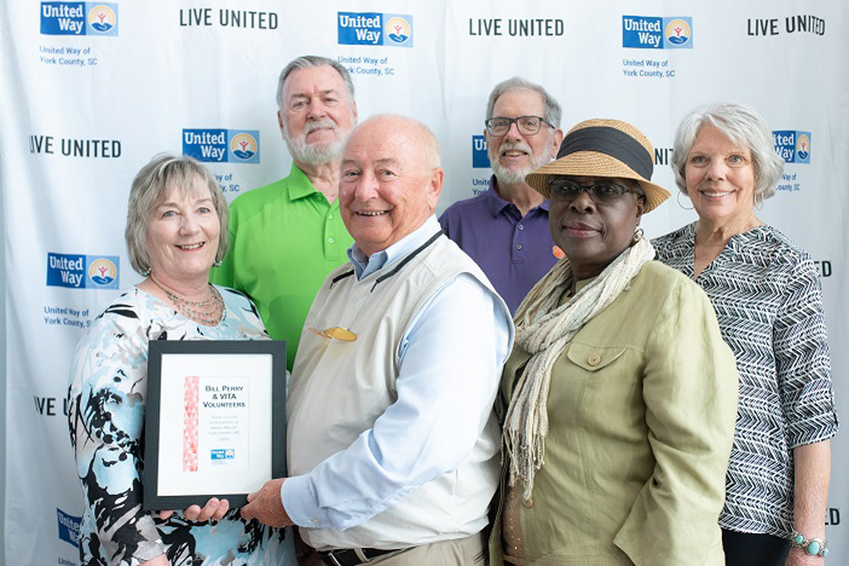 VITA volunteer honored at UWYC award's ceremony